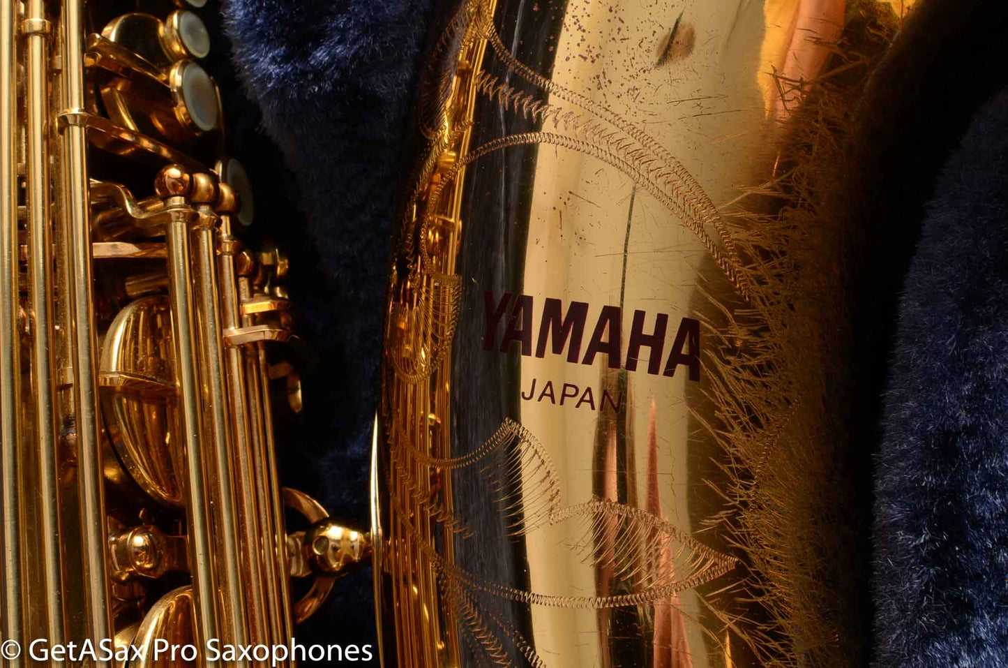 Yamaha YBS-62 Purple Logo 1980s Low A Baritone Saxophone Very Good Condition