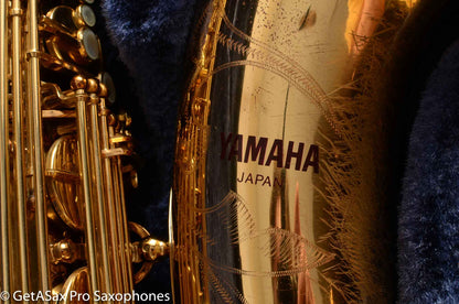 Yamaha YBS-62 Purple Logo 1980s Low A Baritone Saxophone Very Good Condition