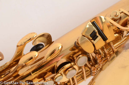 Yamaha YBS-62 Purple Logo 1980s Low A Baritone Saxophone Very Good Condition