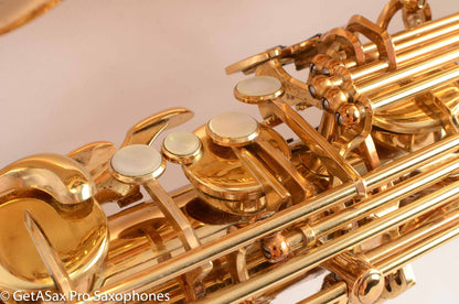 Yamaha YBS-62 Purple Logo 1980s Low A Baritone Saxophone Very Good Condition