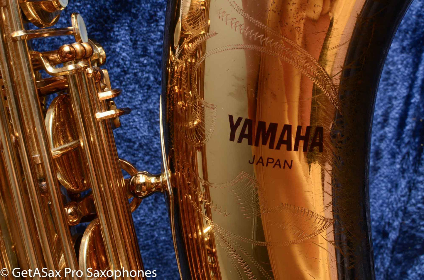 Yamaha YBS-62 Purple Logo 1980s Low A Baritone Saxophone Very Good Condition