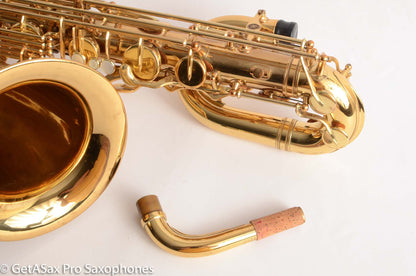 Yamaha YBS-62 Purple Logo 1980s Low A Baritone Saxophone Very Good Condition