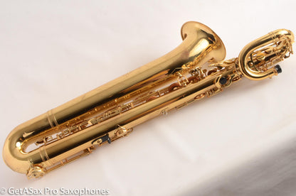 Yamaha YBS-62 Purple Logo 1980s Low A Baritone Saxophone Very Good Condition