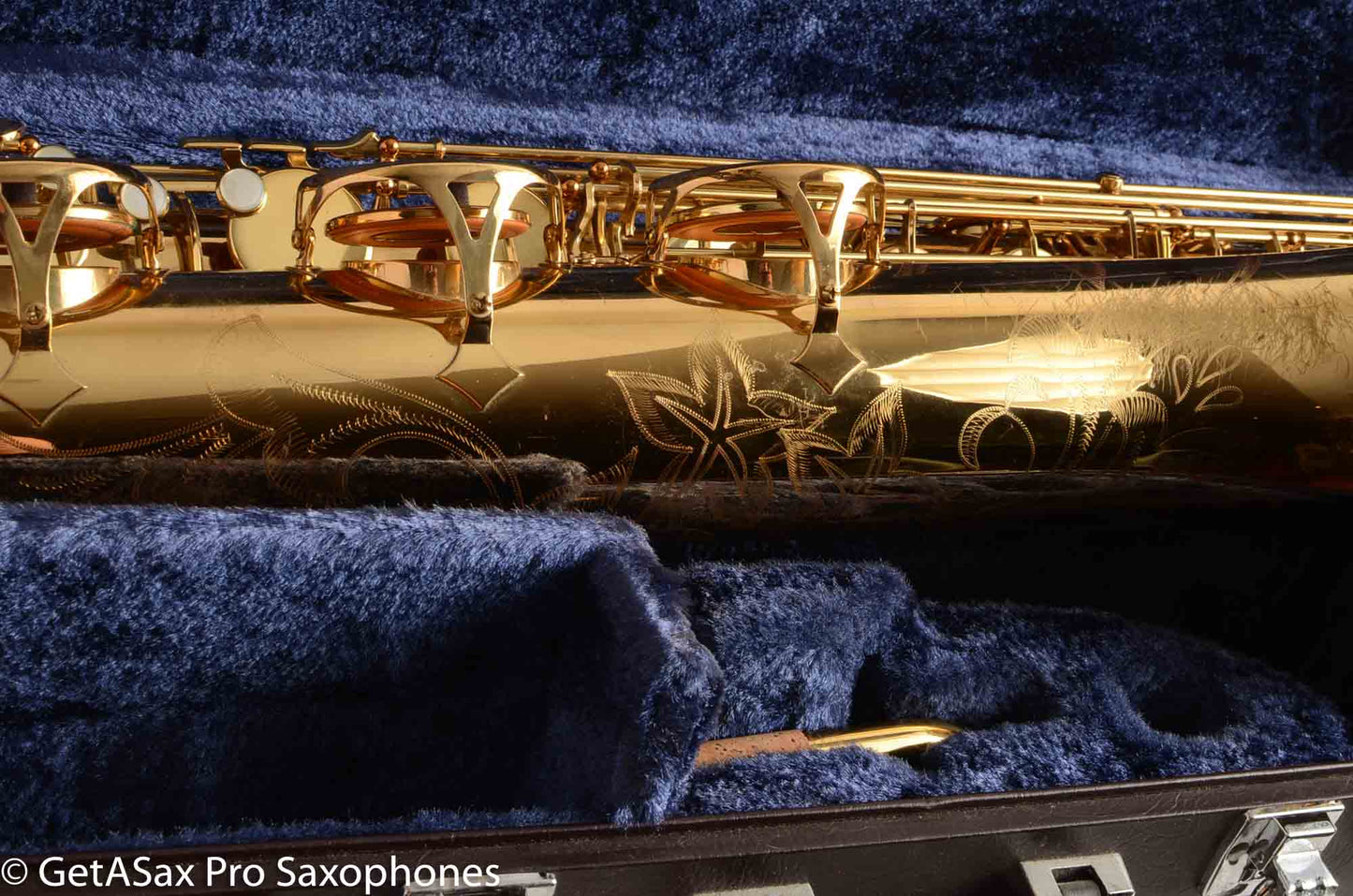 Yamaha YBS-62 Purple Logo 1980s Low A Baritone Saxophone Very Good Condition
