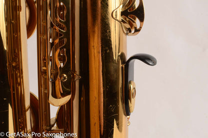 Yamaha YBS-62 Purple Logo 1980s Low A Baritone Saxophone Very Good Condition
