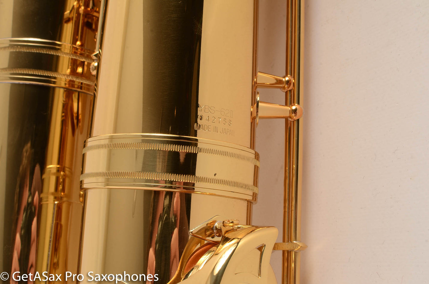 Yamaha YBS-62II Professional Baritone Saxophone Mint Condition 42758