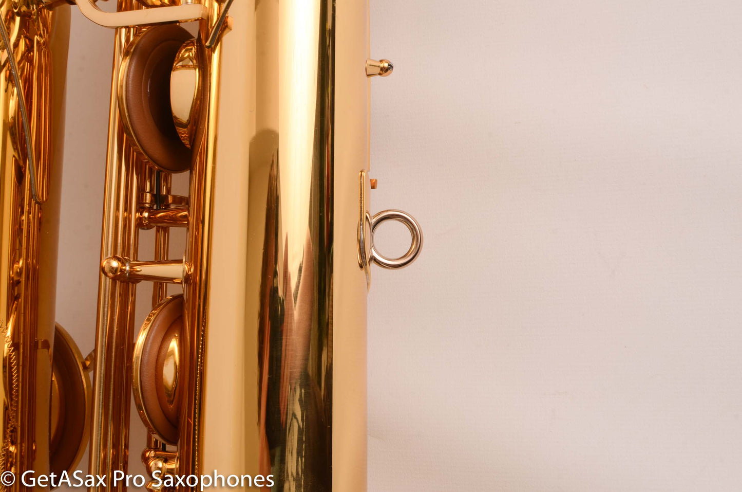 Yamaha YBS-62II Baritone Saxophone Mint Like New with Peg Mount and Wheeled Case 52658