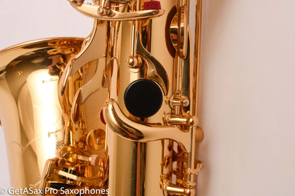 Yamaha YBS-62II Baritone Saxophone Mint Like New with Peg Mount and Wheeled Case 52658