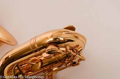 Yamaha YBS-62II Baritone Saxophone Mint Like New with Peg Mount and Wheeled Case 52658