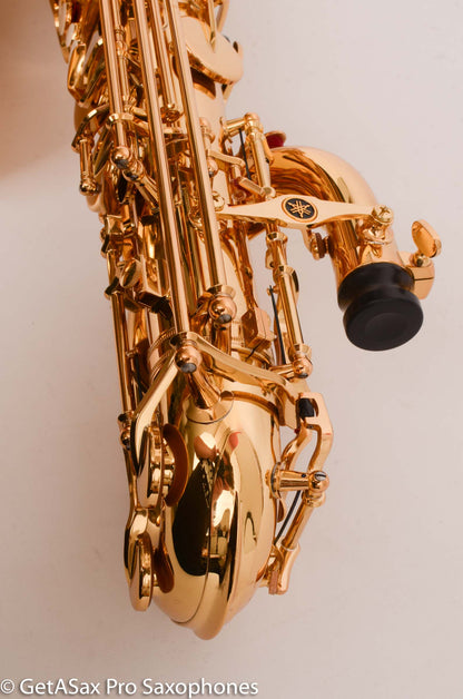 Yamaha YBS-62II Baritone Saxophone Mint Like New with Peg Mount and Wheeled Case 52658
