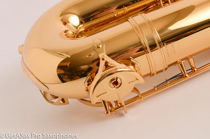 Yamaha YBS-62II Baritone Saxophone Mint Like New with Peg Mount and Wheeled Case 52658