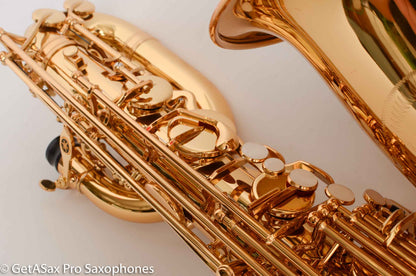 Yamaha YBS-62II Baritone Saxophone Mint Like New with Peg Mount and Wheeled Case 52658