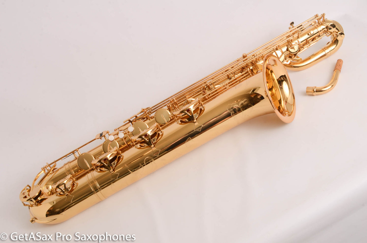 Yamaha YBS-62II Baritone Saxophone Mint Like New with Peg Mount and Wheeled Case 52658