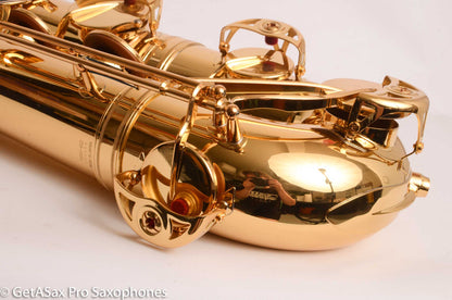 Yamaha YBS-62II Baritone Saxophone Mint Like New with Peg Mount and Wheeled Case 52658