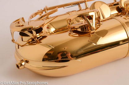 Yamaha YBS-62II Baritone Saxophone Mint Like New with Peg Mount and Wheeled Case 52658