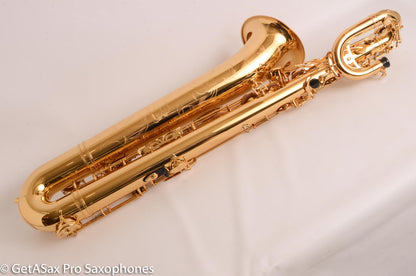 Yamaha YBS-62II Baritone Saxophone Mint Like New with Peg Mount and Wheeled Case 52658