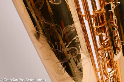 Yamaha YBS-62II Baritone Saxophone Mint Like New with Peg Mount and Wheeled Case 52658