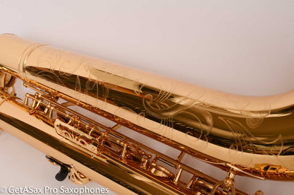 Yamaha YBS-62II Baritone Saxophone Mint Like New with Peg Mount and Wheeled Case 52658