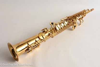 Yamaha YSS-62 Soprano Purple Logo Excellent Condition Fresh Overhaul! 1205