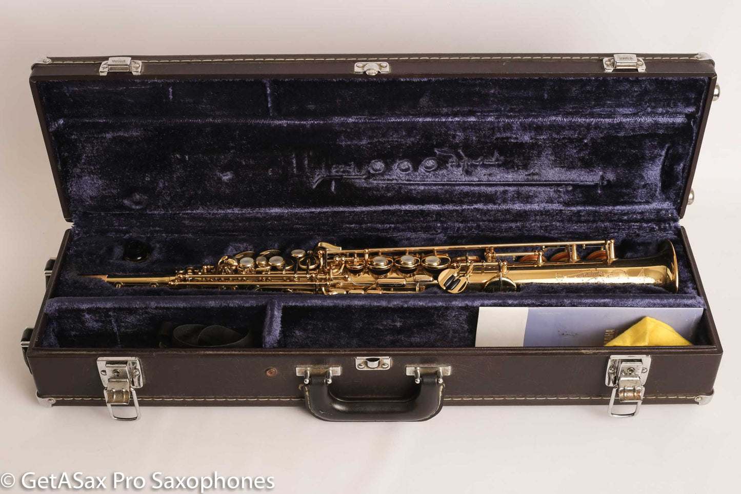 Yamaha YSS-62 Purple Logo Soprano Very Good Condition 12637