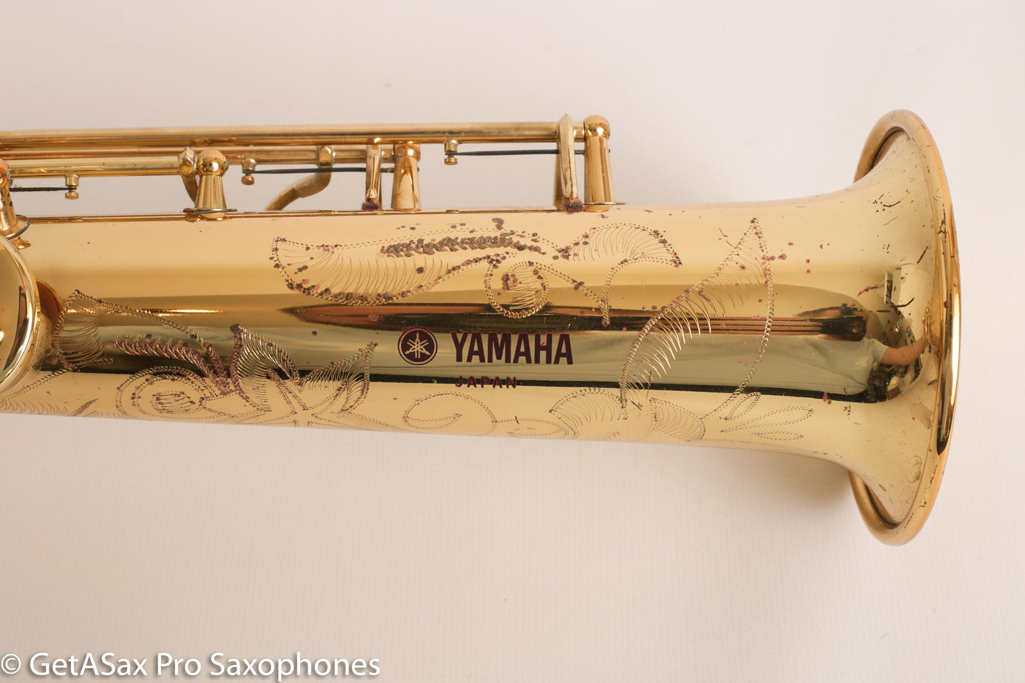 Yamaha YSS-62 Purple Logo Soprano Very Good Condition 12637