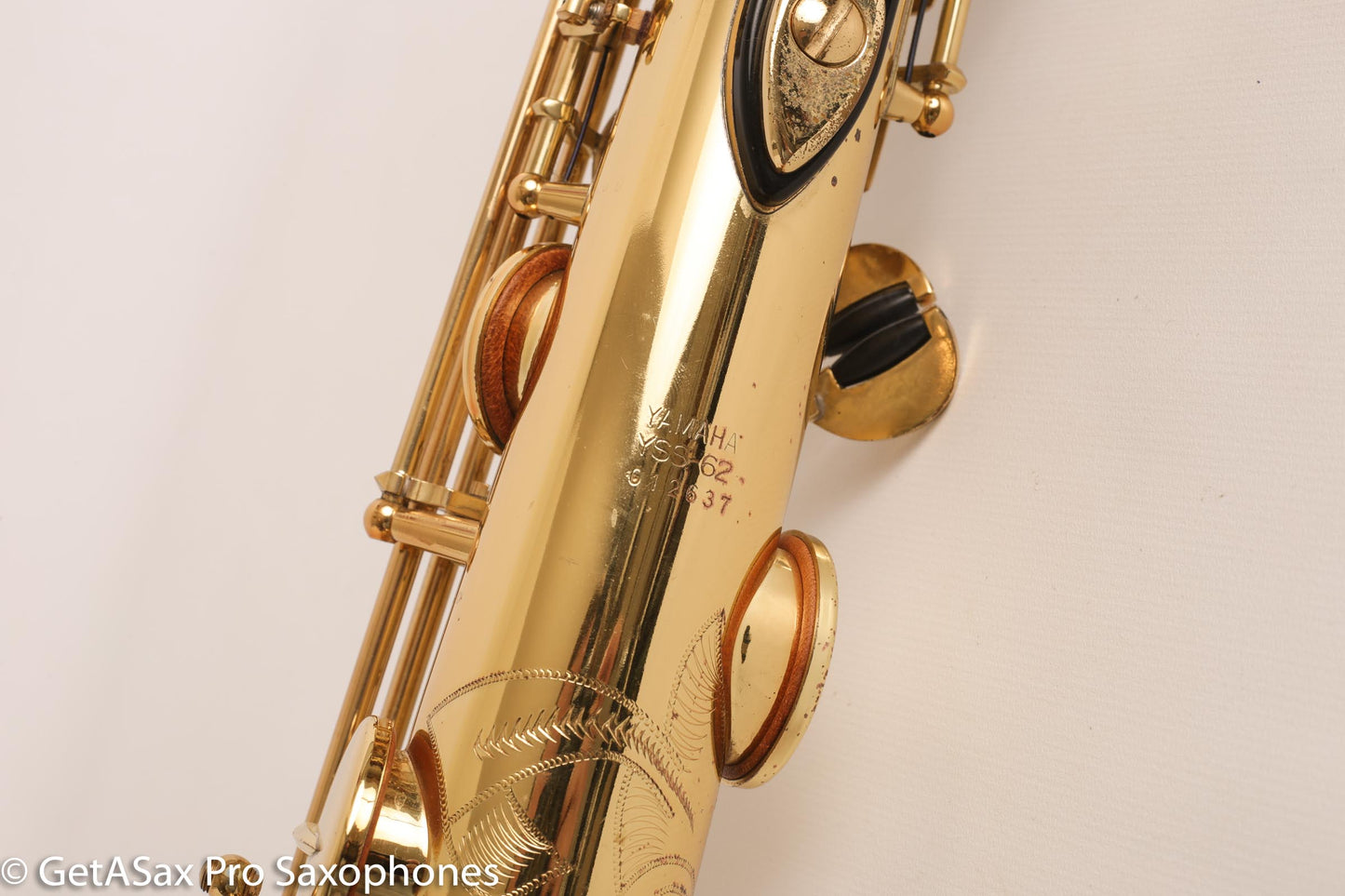 Yamaha YSS-62 Purple Logo Soprano Very Good Condition 12637