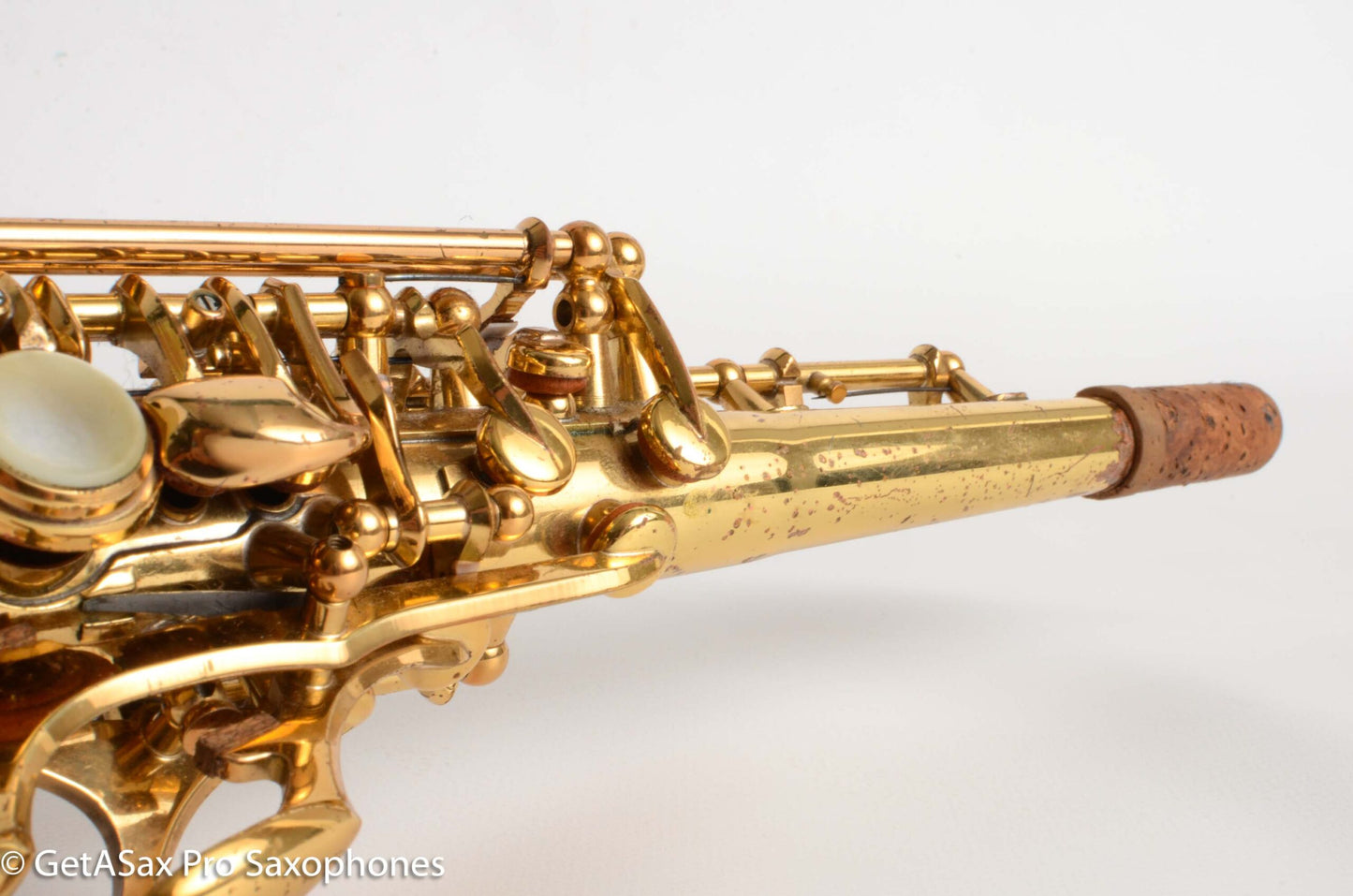 Yamaha YSS-62 Purple Logo Soprano Saxophone Great Deal! 10884