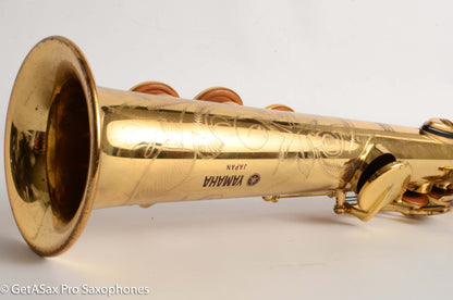 Yamaha YSS-62 Purple Logo Soprano Saxophone Great Deal! 10884