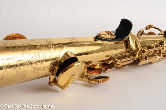 Yamaha YSS-62 Purple Logo Soprano Saxophone Great Deal! 10884