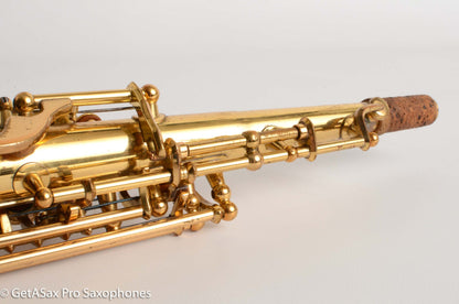 Yamaha YSS-62 Purple Logo Soprano Saxophone Great Deal! 10884