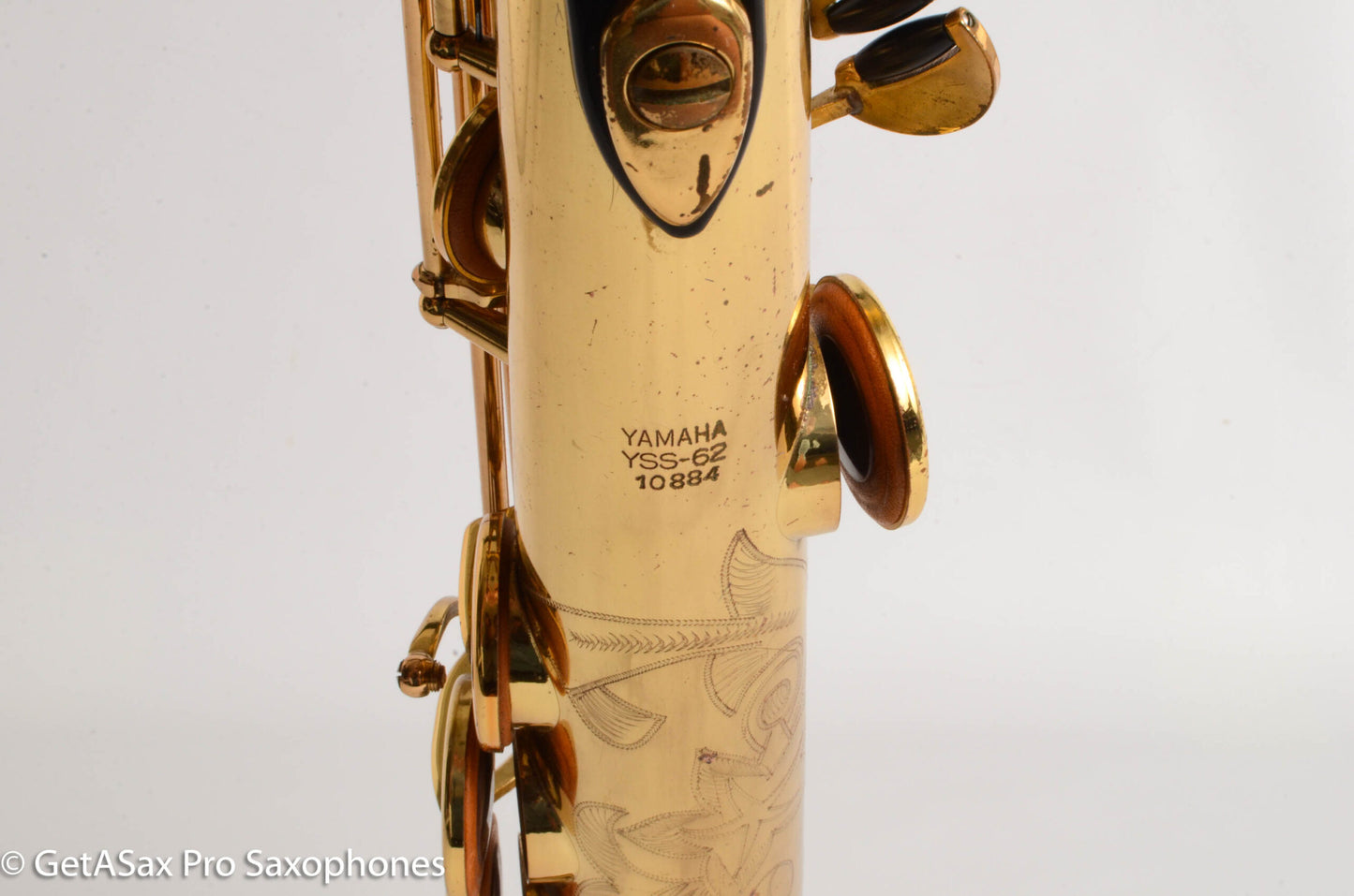 Yamaha YSS-62 Purple Logo Soprano Saxophone Great Deal! 10884