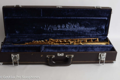 Yamaha YSS-62 Purple Logo Soprano Saxophone Great Deal! 10884