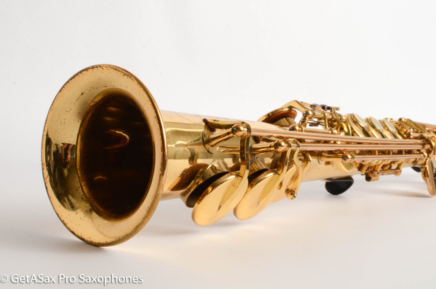 Yamaha YSS-62 Purple Logo Soprano Saxophone Great Deal! 10884