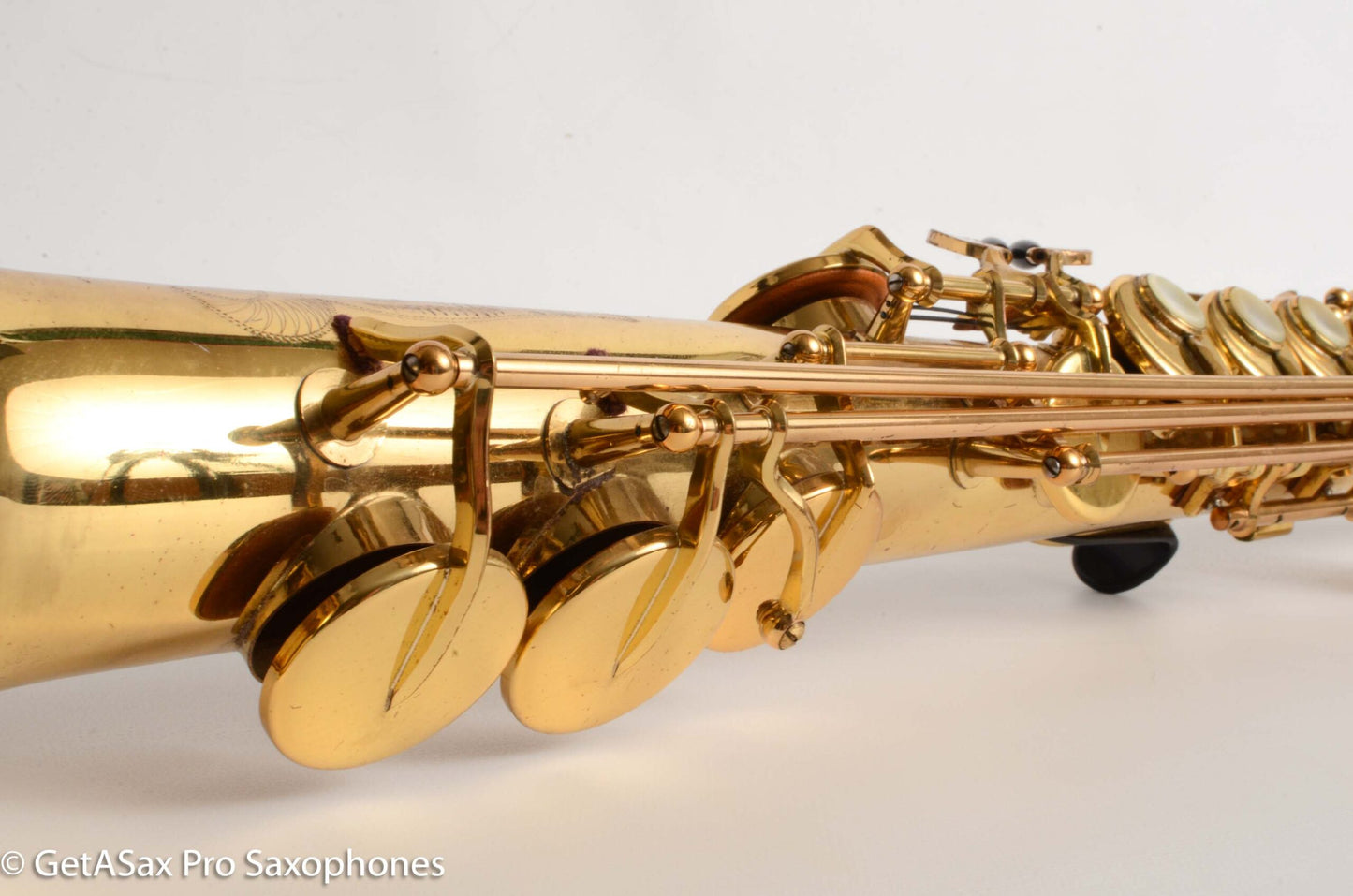 Yamaha YSS-62 Purple Logo Soprano Saxophone Great Deal! 10884