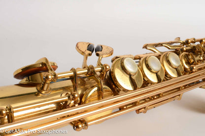 Yamaha YSS-62 Purple Logo Soprano Saxophone Great Deal! 10884