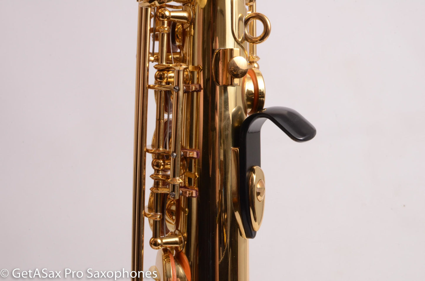 Yamaha YSS-62 Soprano Purple Logo Near Mint Fresh Repad 2129
