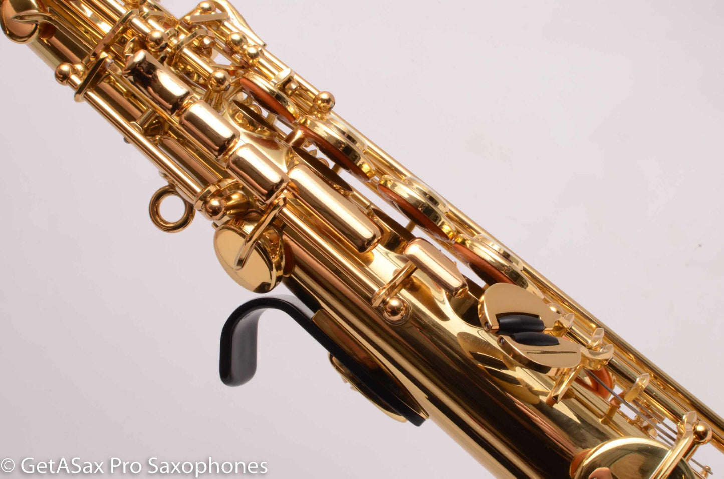 Yamaha YSS-62 Soprano Purple Logo Near Mint Fresh Repad 2129