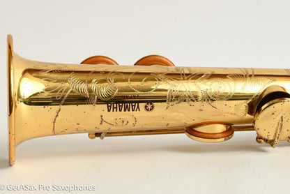 Yamaha YSS-62R One Piece Bent Neck Professional Soprano Very Good Condition Early Serial 267