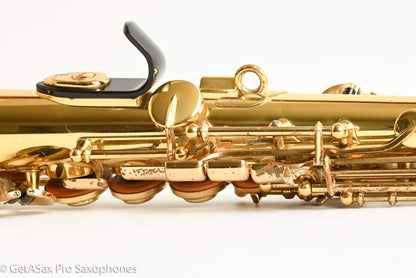 Yamaha YSS-62R One Piece Bent Neck Professional Soprano Very Good Condition Early Serial 267