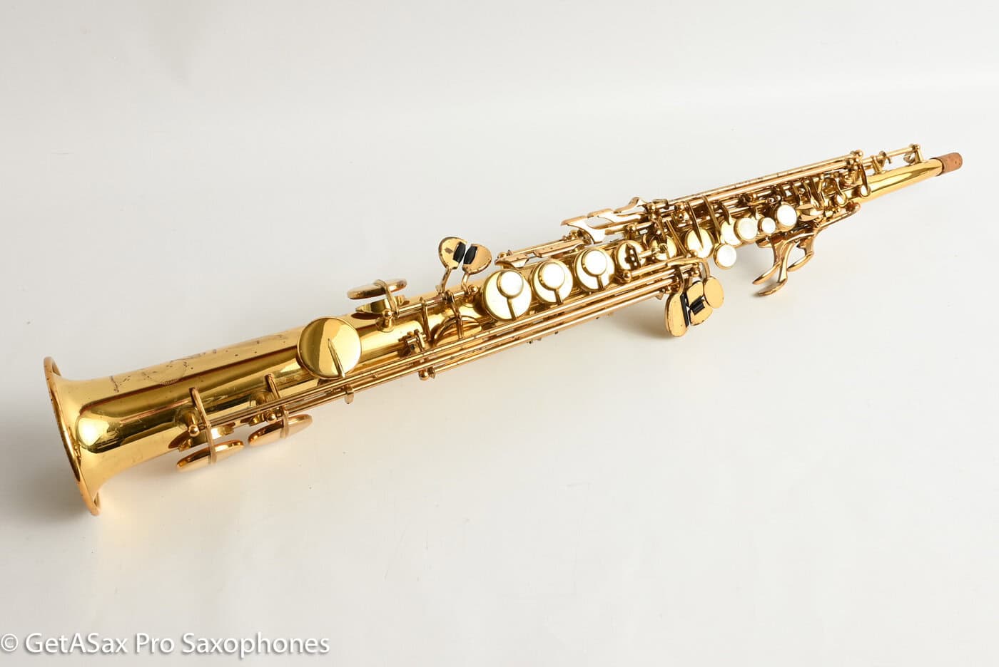 Yamaha YSS-62R One Piece Bent Neck Professional Soprano Very Good Condition Early Serial 267