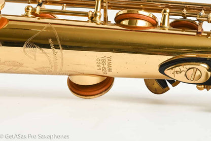 Yamaha YSS-62R One Piece Bent Neck Professional Soprano Very Good Condition Early Serial 267
