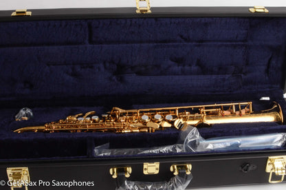 Yamaha YSS-82ZR Custom One Piece Bent Neck Soprano Mint Like New!