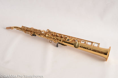 Yamaha YSS-82ZR Soprano Saxophone MINT Hardly Played One Piece Bent Neck! 1793