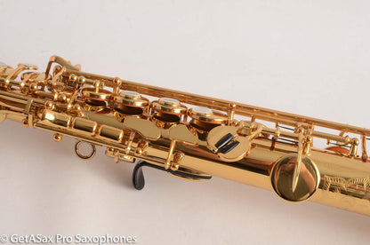Yamaha YSS-82ZR Soprano Saxophone MINT Hardly Played One Piece Bent Neck! 1793