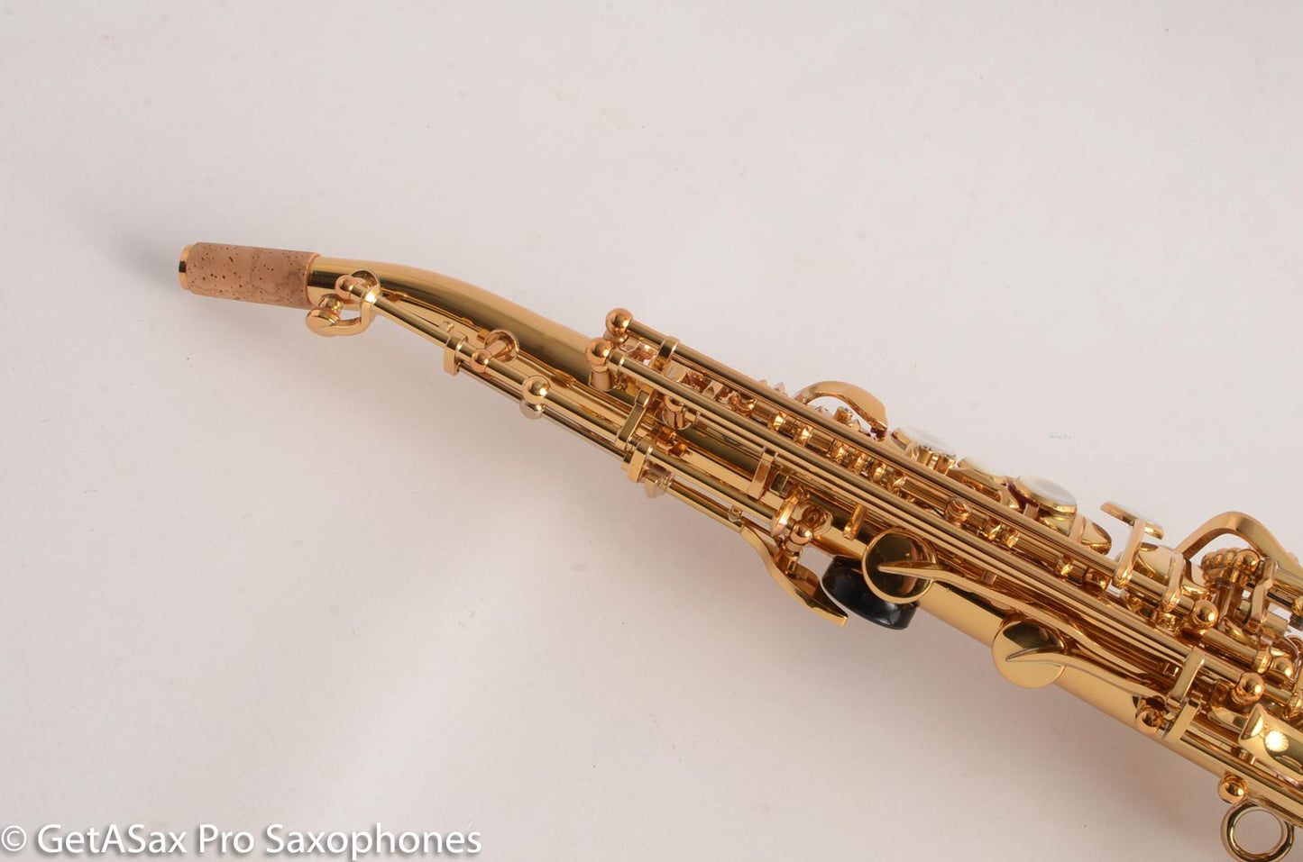 Yamaha YSS-82ZR Soprano Saxophone MINT Hardly Played One Piece Bent Neck! 1793