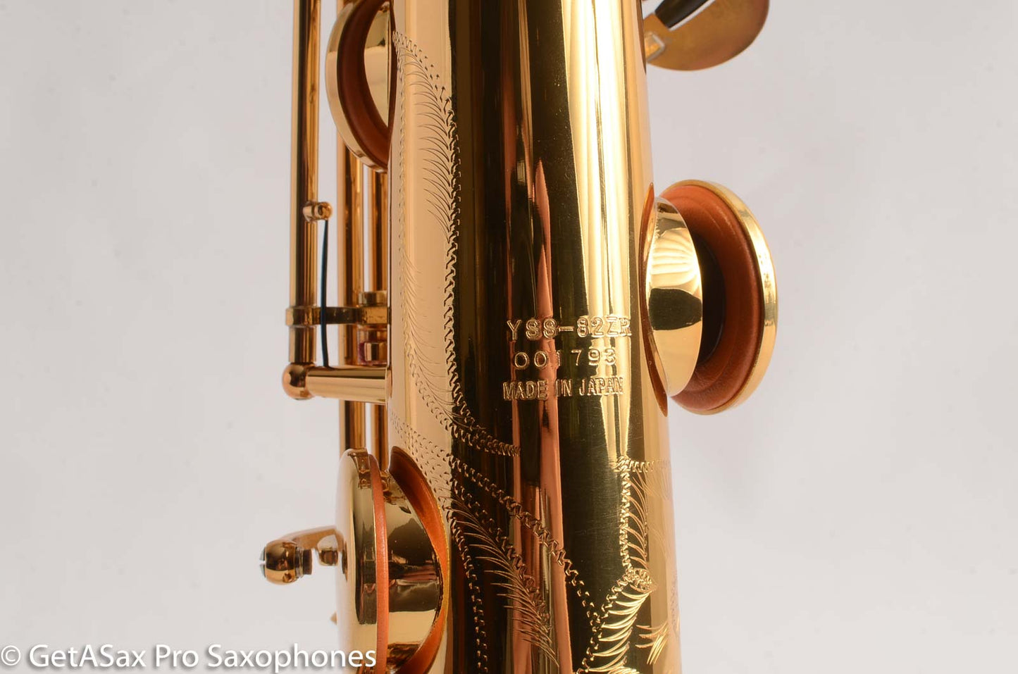 Yamaha YSS-82ZR Soprano Saxophone MINT Hardly Played One Piece Bent Neck! 1793