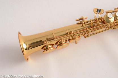 Yamaha YSS-82ZR Soprano Saxophone MINT Hardly Played One Piece Bent Neck! 1793