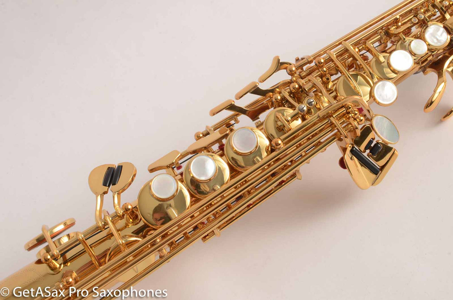 Yamaha YSS-82ZR Soprano Saxophone MINT Hardly Played One Piece Bent Neck! 1793