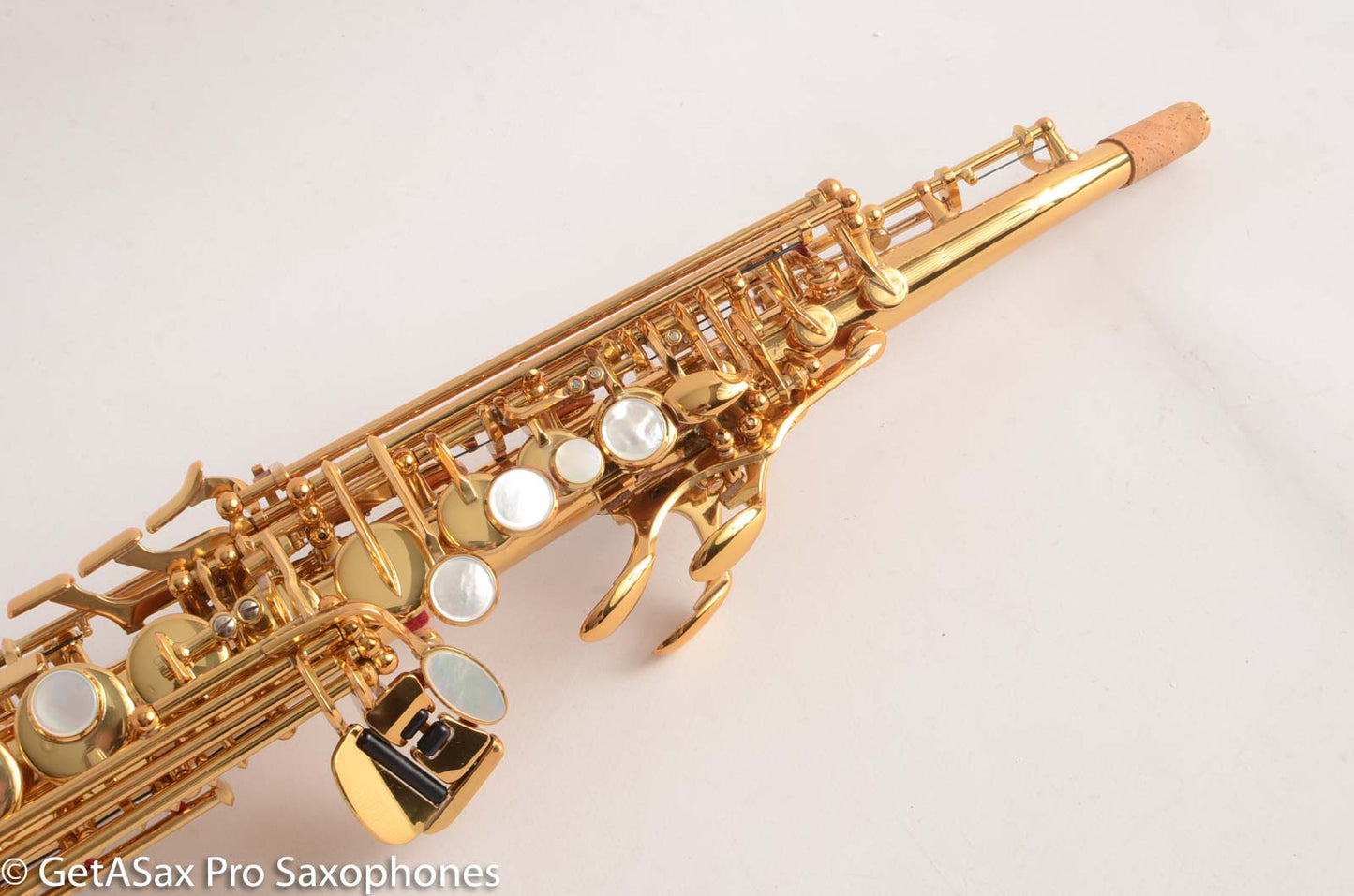 Yamaha YSS-82ZR Soprano Saxophone MINT Hardly Played One Piece Bent Neck! 1793