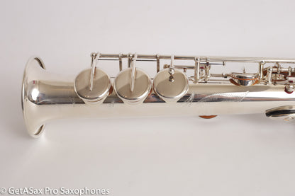 Yamaha YSS-82ZRS Mint Like New One Piece Bent Neck Silver